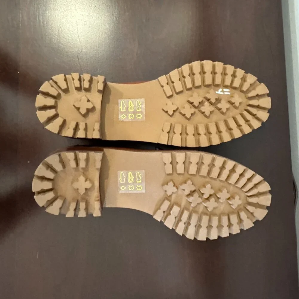 New Madewell Womens 6 Brown The Corinne Loafers Lugsole Style#NE526 Leather - Picture 14 of 16